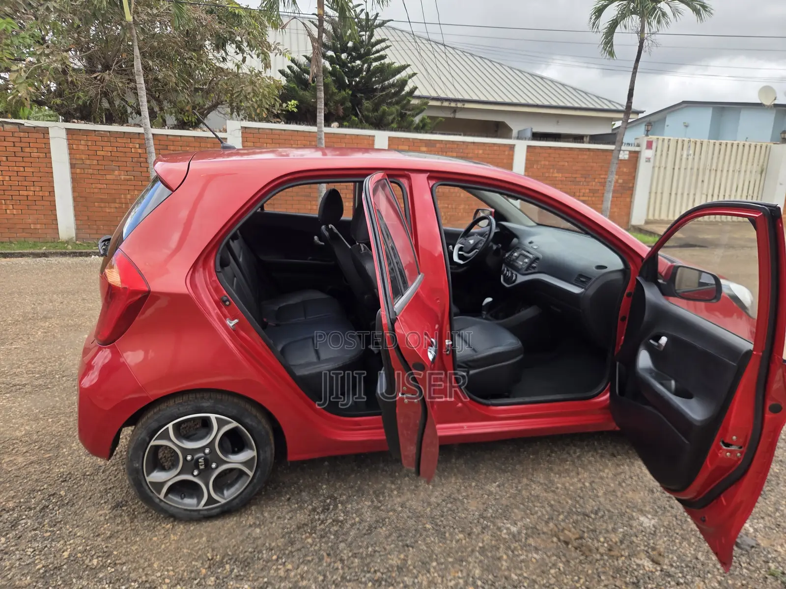 Kia Morning 2014 Red