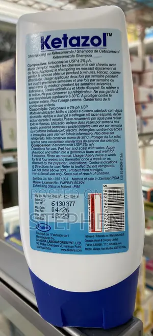 Ketazol Shampoo for Dandruff