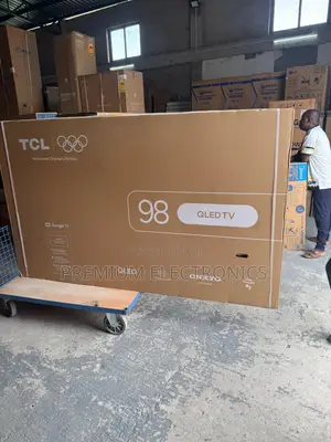 TCL HVA Panel Ultra HD 98" QLED 98P8K 144hz Smart Google TV 2025
