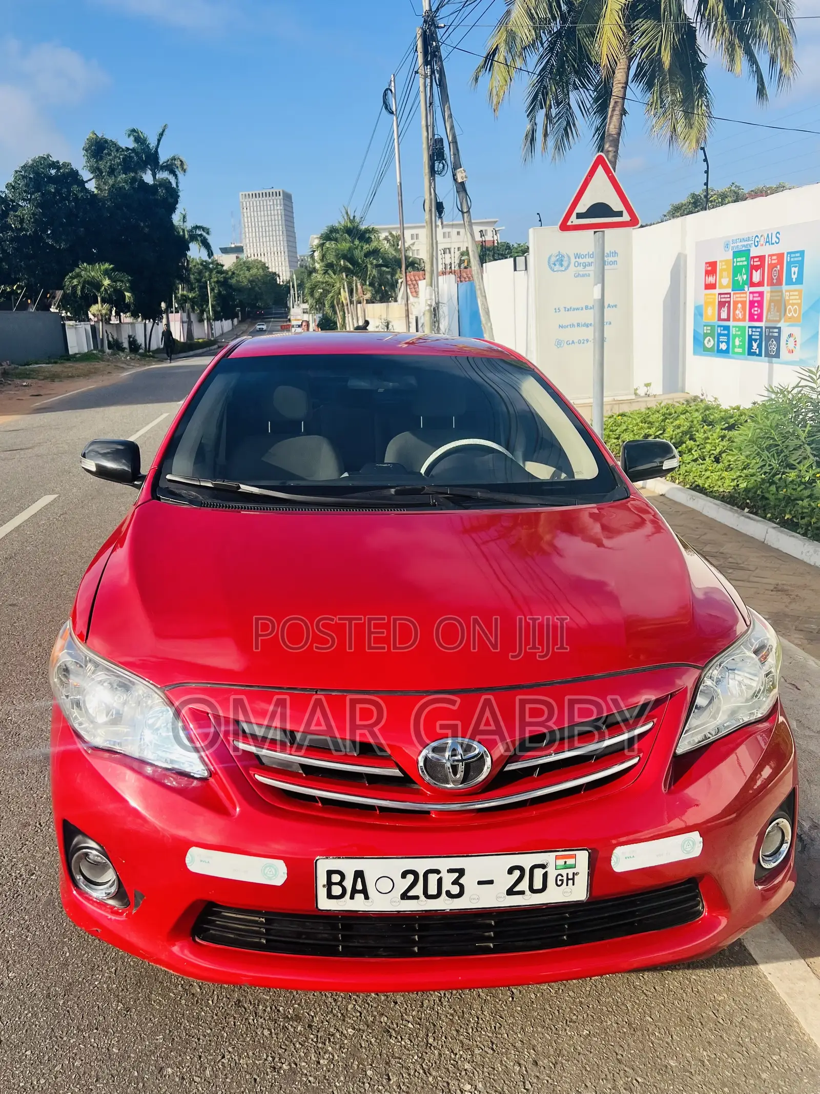 Toyota Corolla 2013 Red