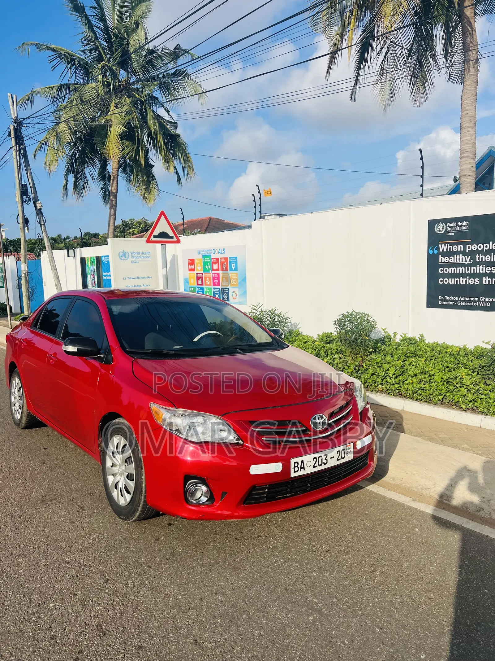 Toyota Corolla 2013 Red