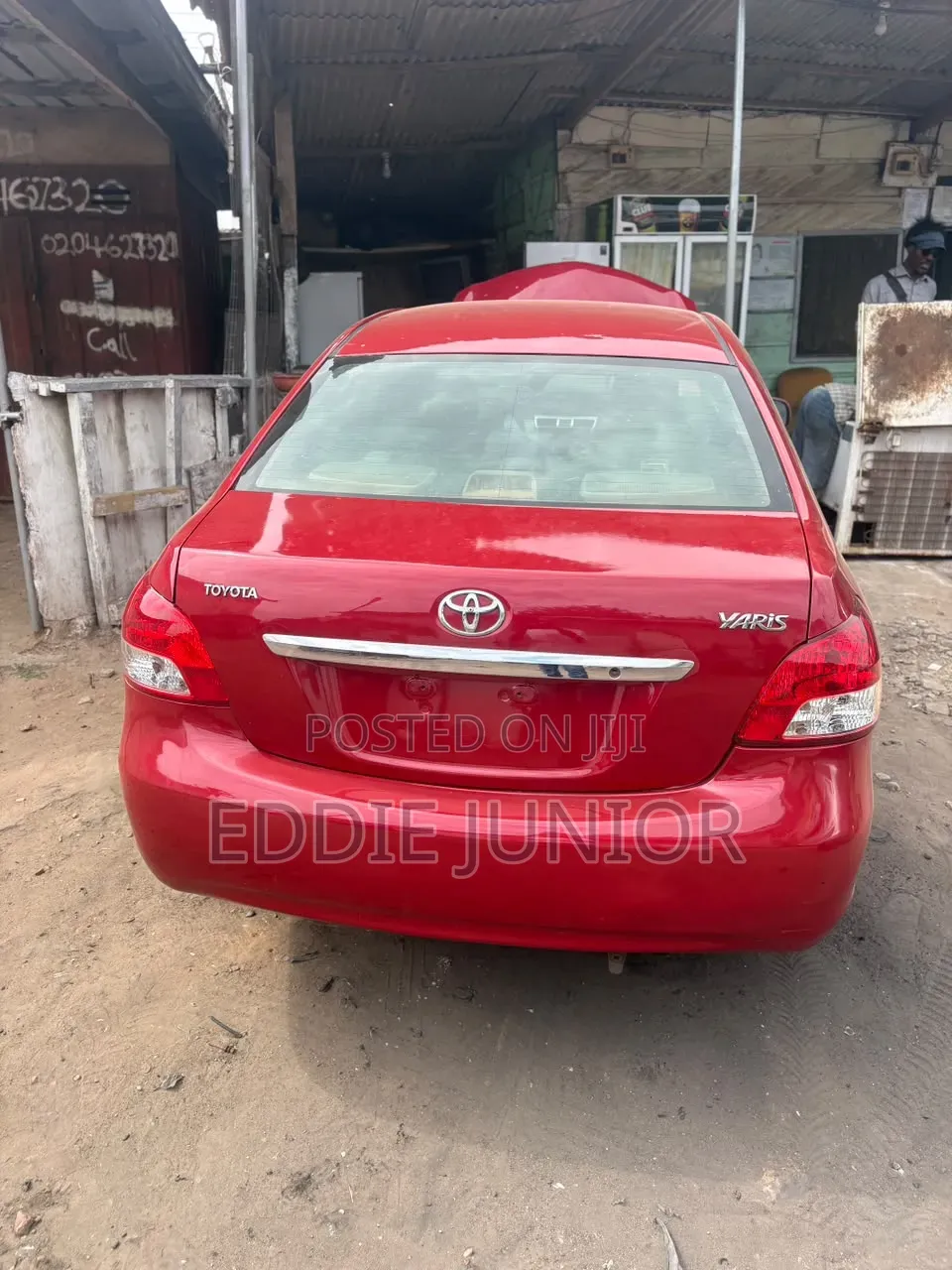 Toyota Yaris 1.5 Automatic 2009 Red