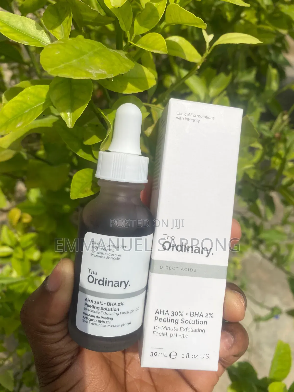 The Ordinary AHA 30% + BHA 2% Peeling Solution Serum