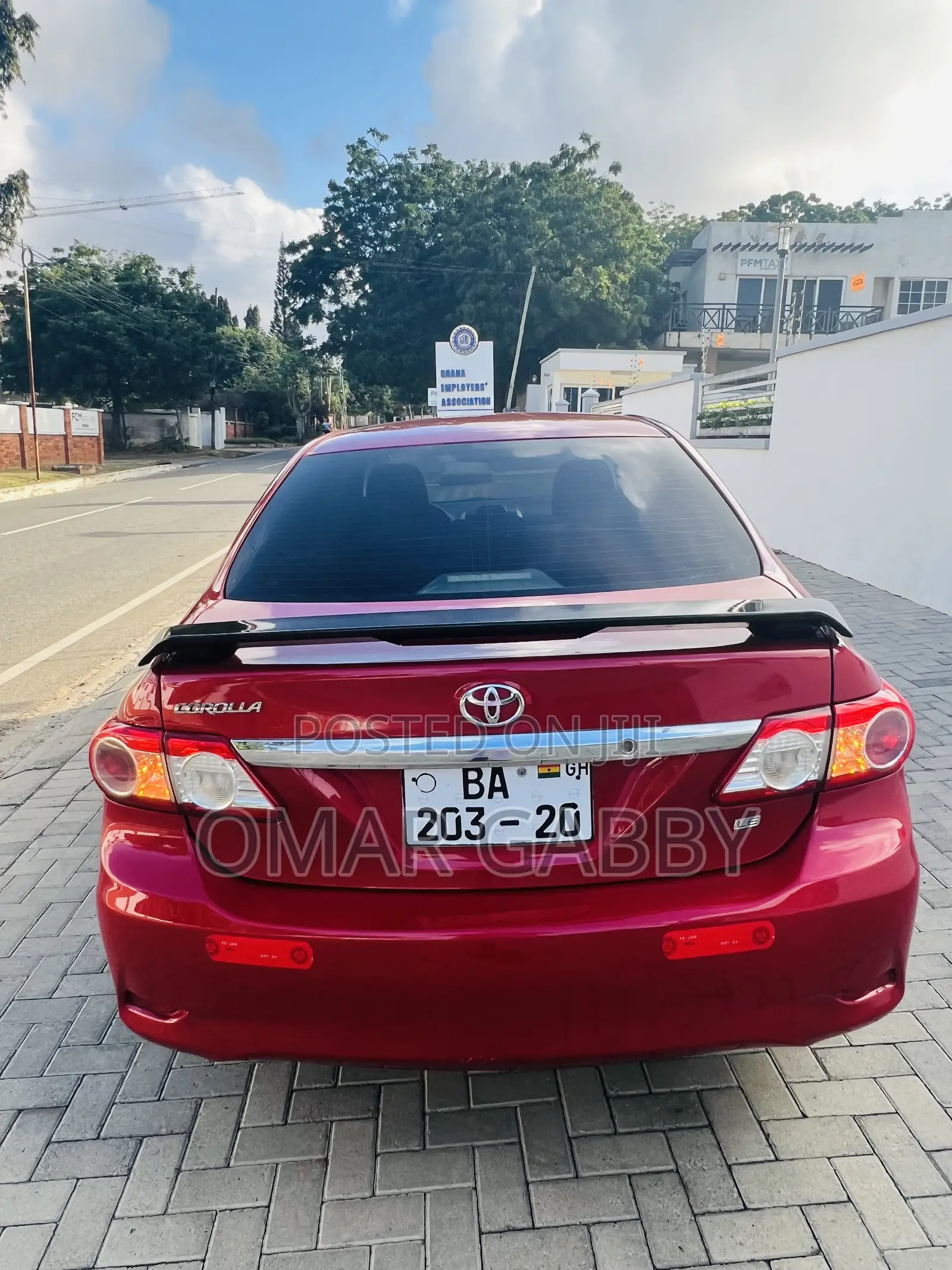 Toyota Corolla 2013 Red