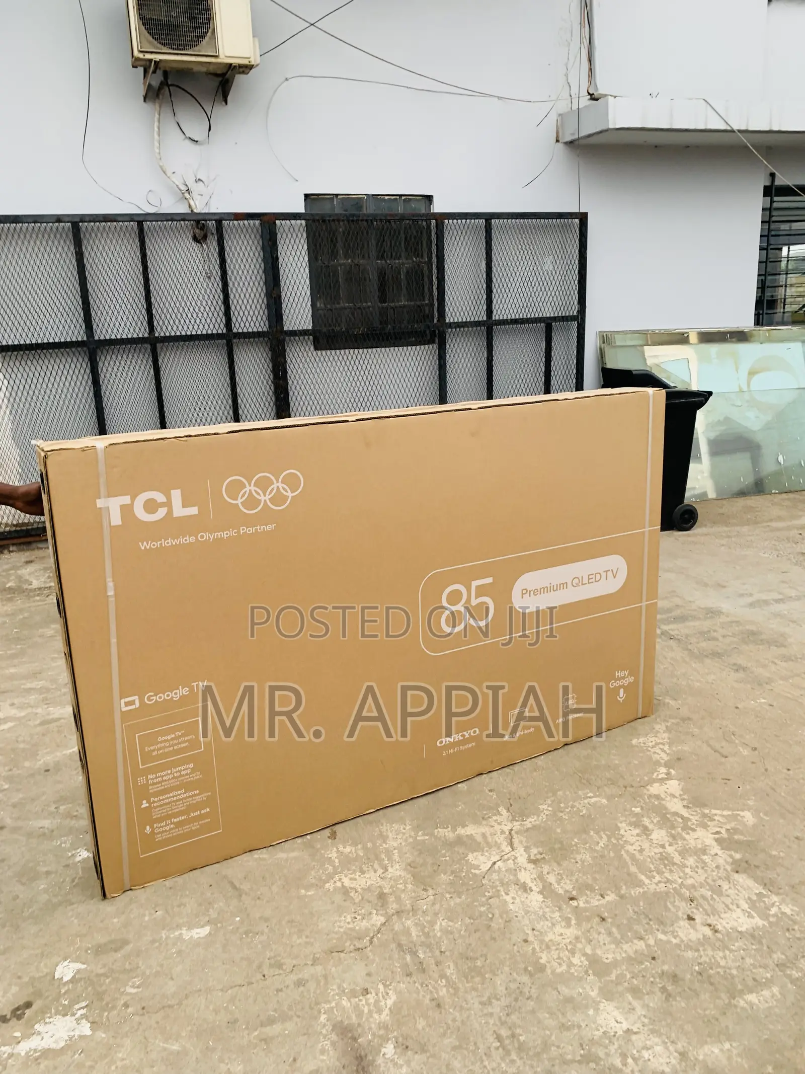 Get Premium TCL 85” Uhd Smart Google Television(Android).