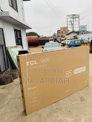 Get Premium TCL 85” Uhd Smart Google Television(Android).