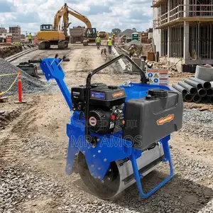 290KG Walk Behind Single Drum Roller Compactor Hmmmyy 6.5HP -