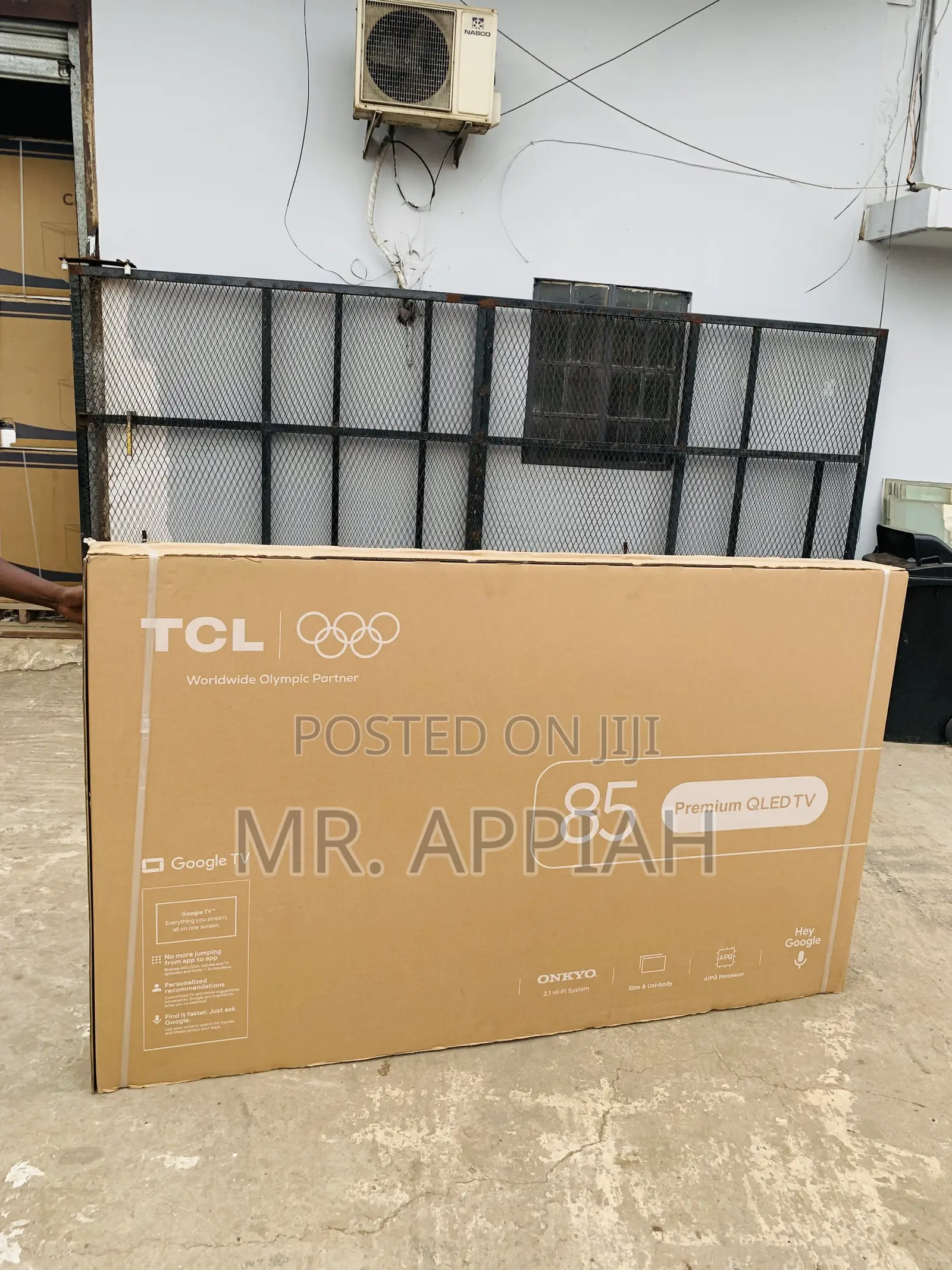 Get Premium TCL 85” Uhd Smart Android Television(Black).