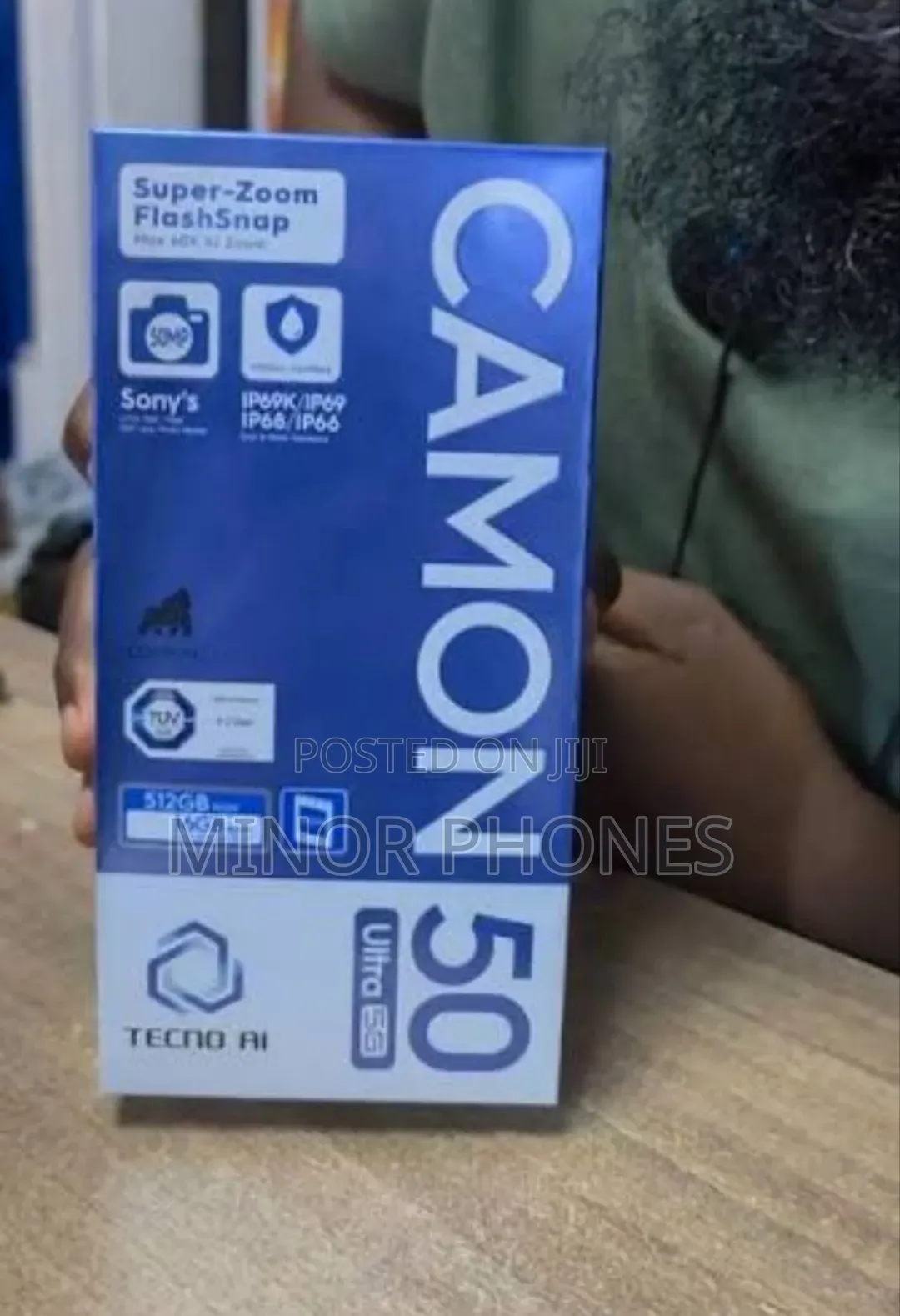 New Tecno Camon 50 Ultra 512 GB Black