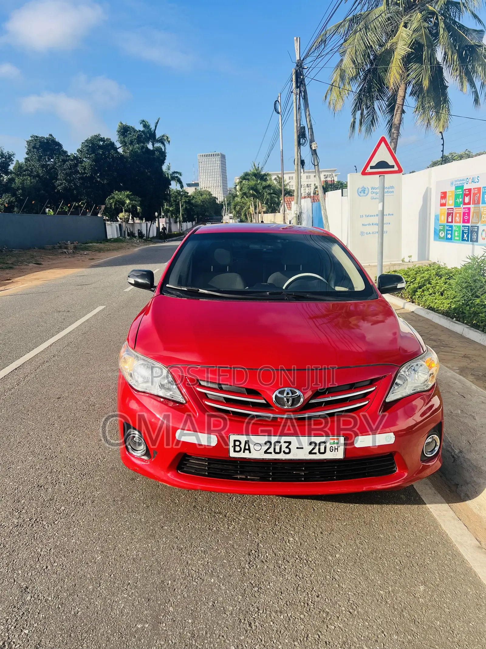 Toyota Corolla 2013 Red