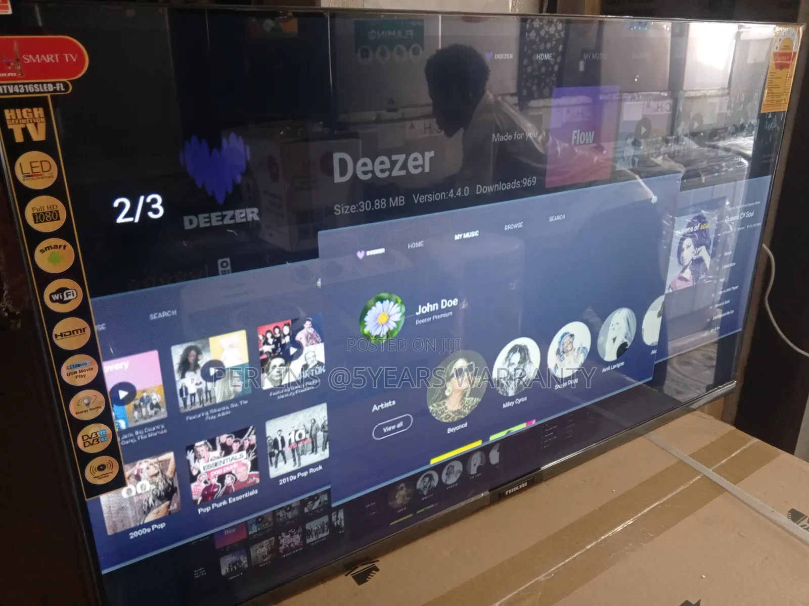 Real Max Quality 43" Television Smart Television