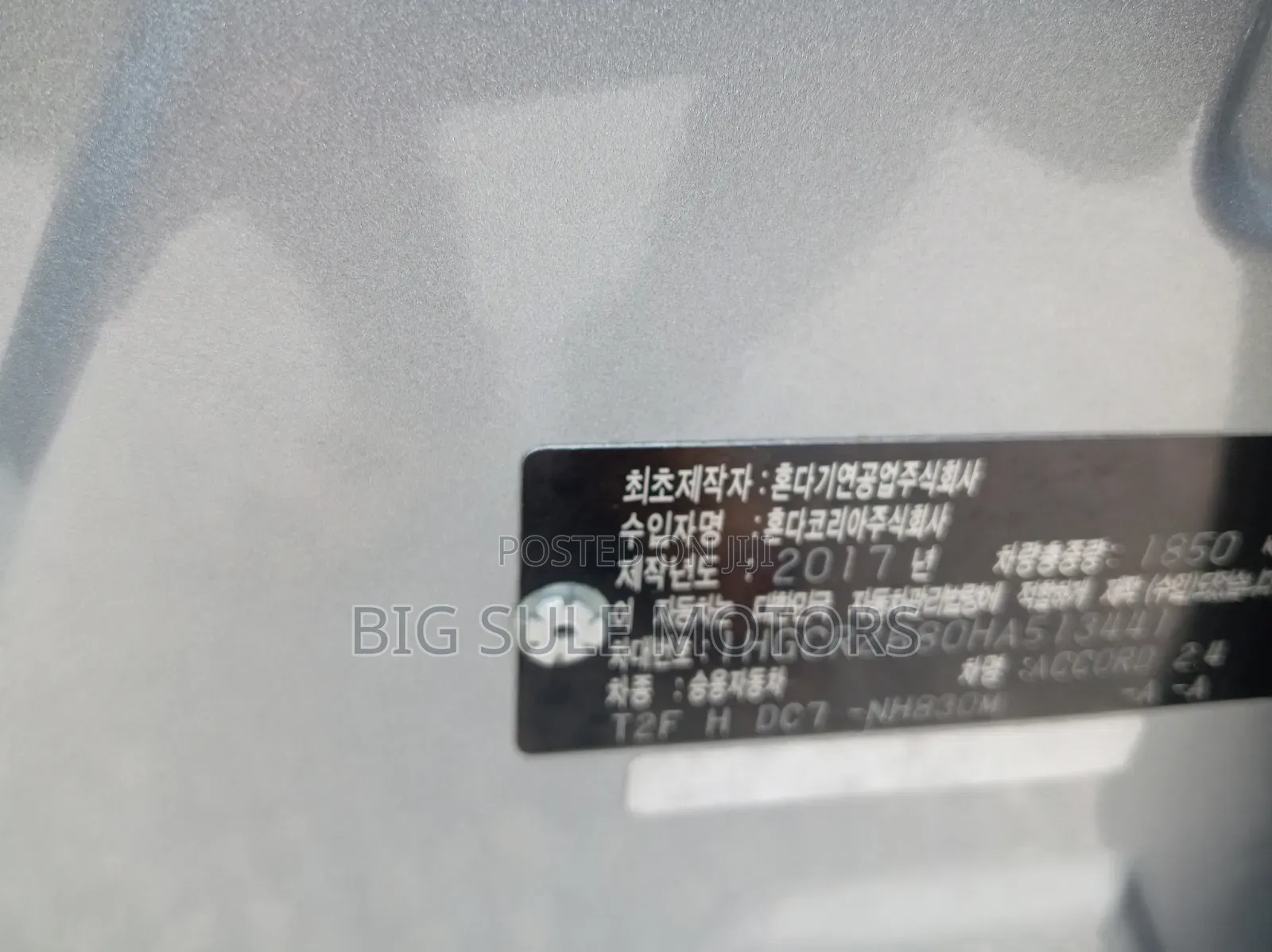 Honda Accord Sport 4dr Sedan FWD (2.4L 4cyl 2A) 2017 Silver