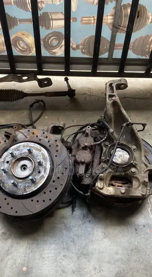 Ford F-150 Complete Front Steering Knuckle and Wheel Hub Assembly.