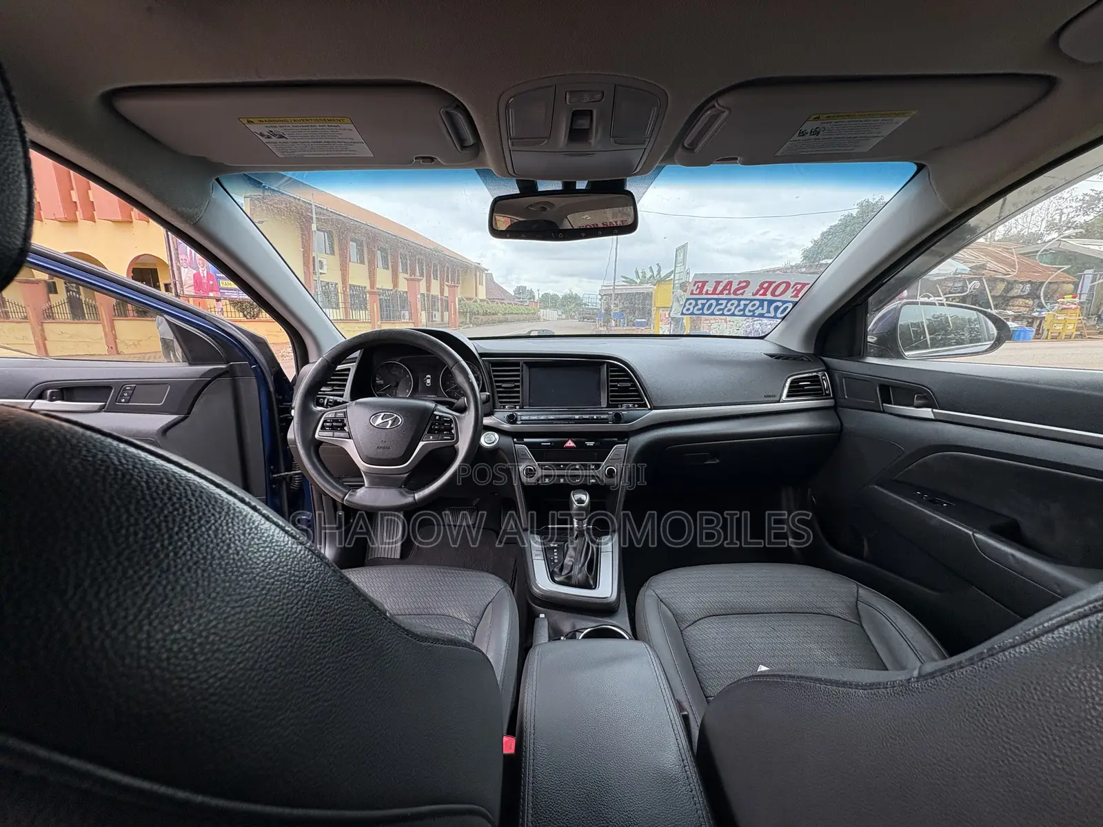 Hyundai Elantra Limited Sedan FWD (2.0L 4cyl 6A) 2017 Blue