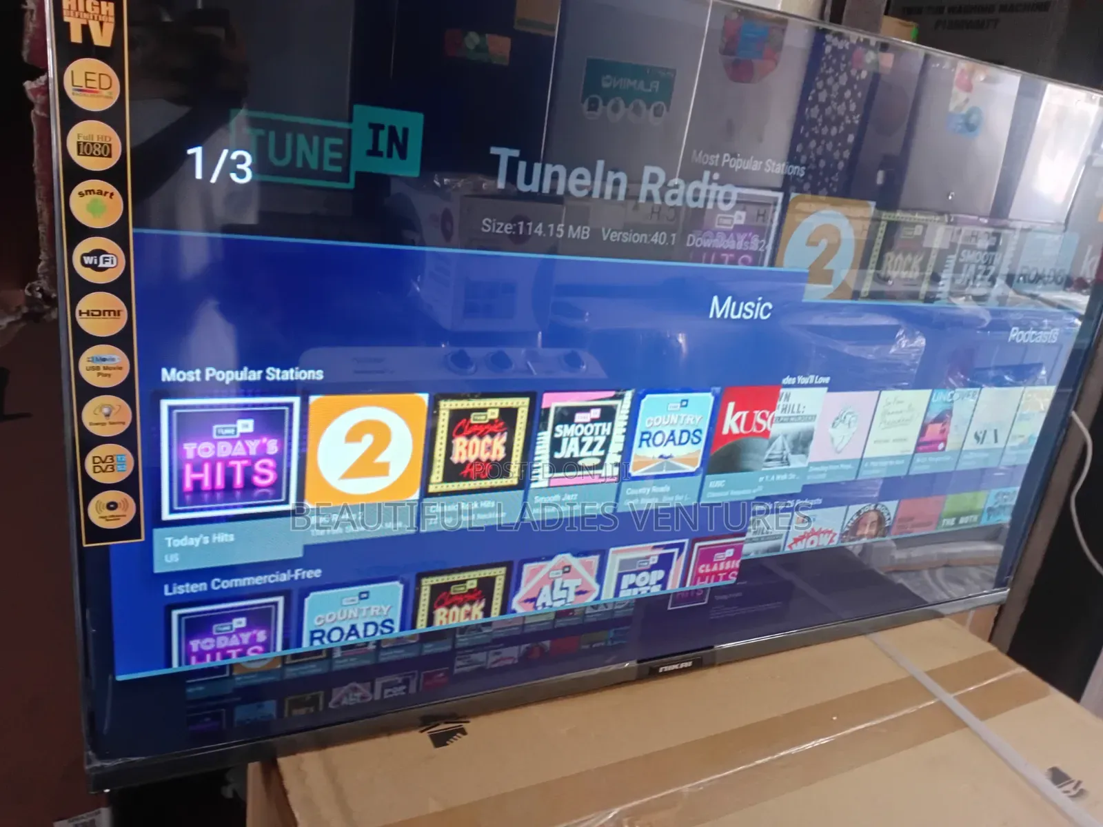 Smart TV Nikai Clear Pictures to Watch Smart TV