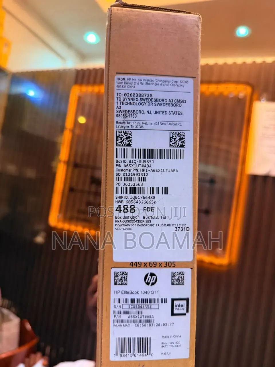 New Laptop HP EliteBook X360 1040 G11 16GB Intel Core Ultra 5 SSD 512GB