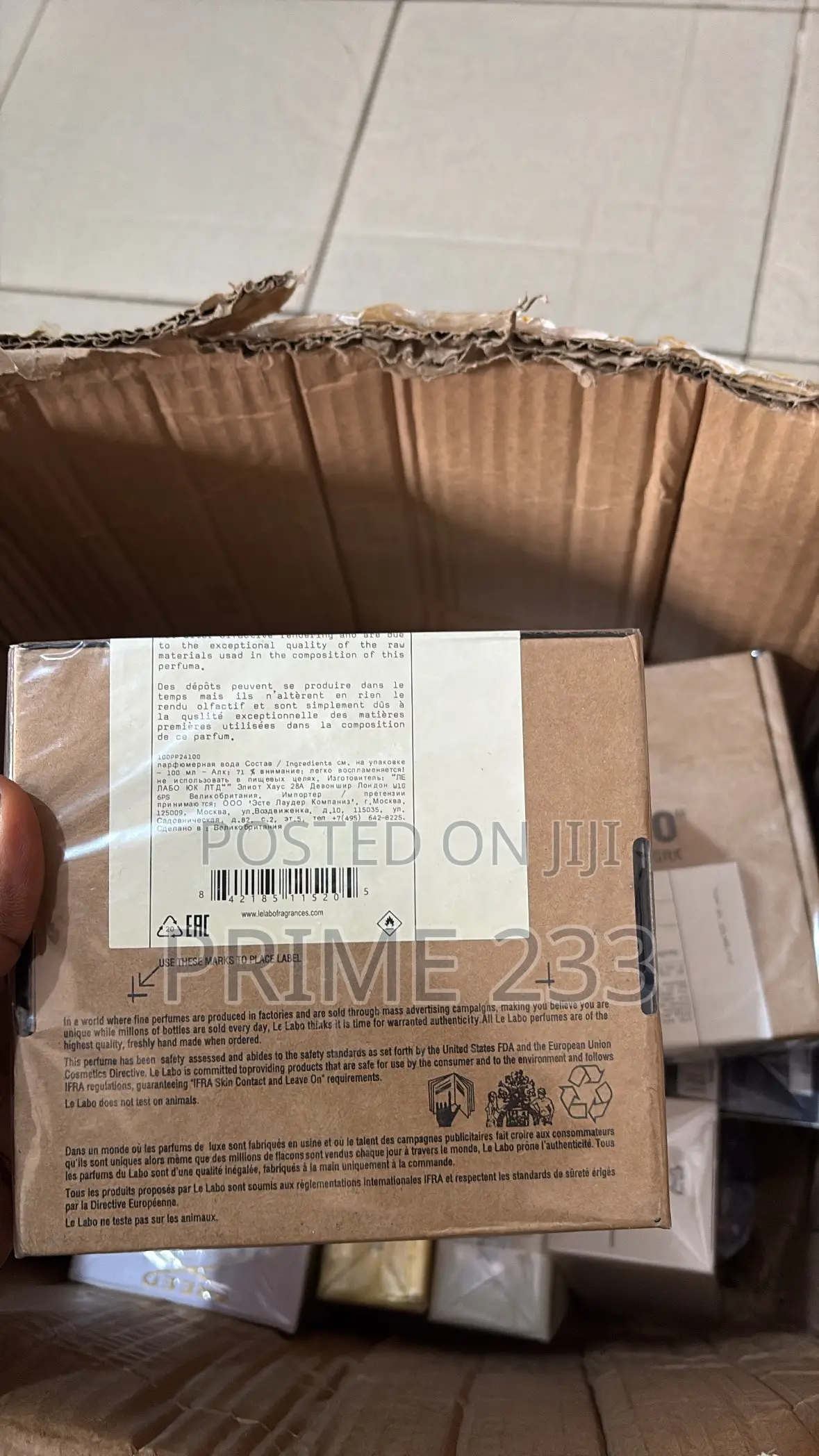 Le Labo Perfumes 100ml: Santal 33, Another 13, Thé Noir 29, Rose 31