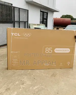 Extremely Classic TCL 85” Uhd Smart Screen Television 