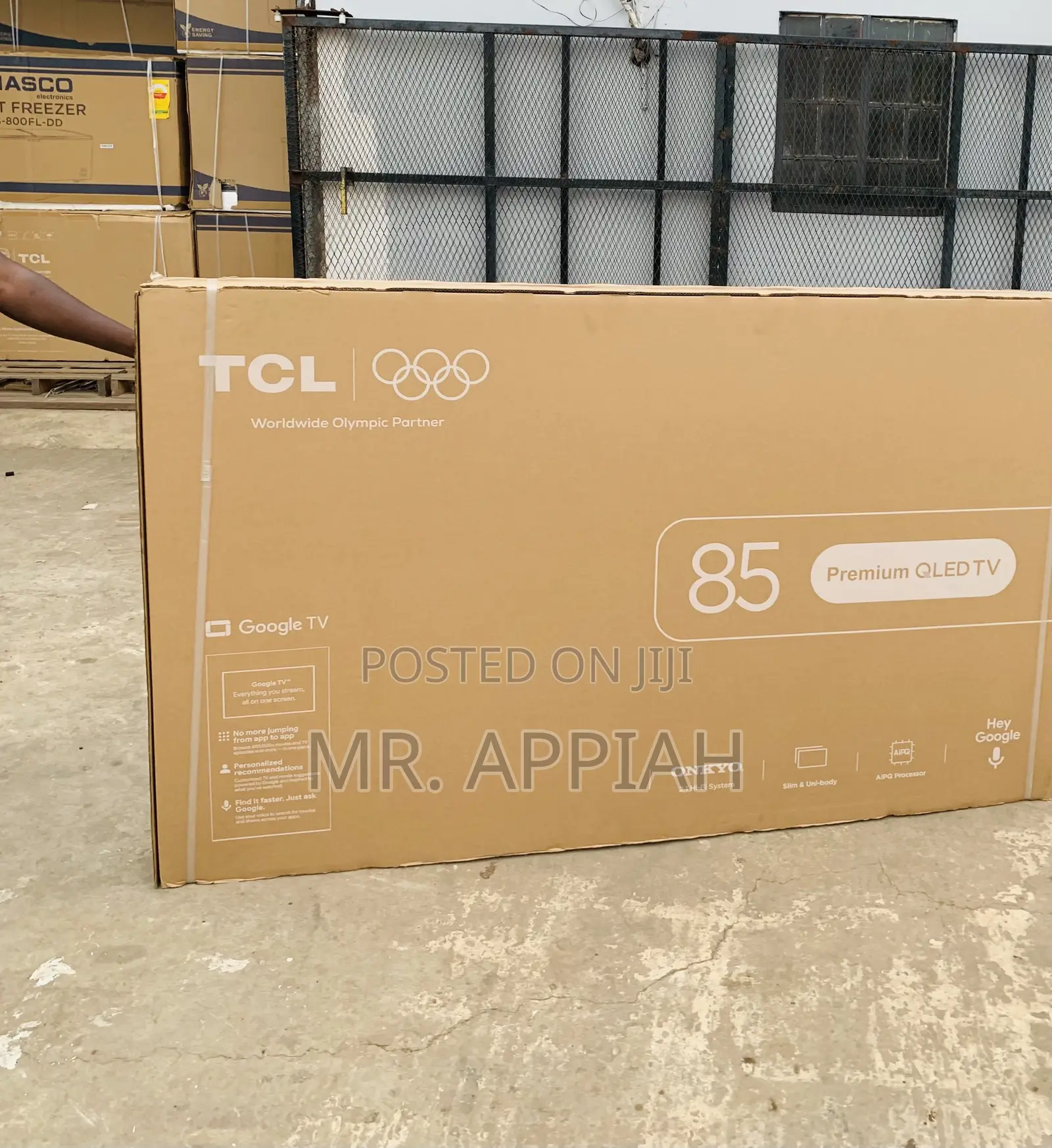 Super Classic TCL 85” Smart Android Television 