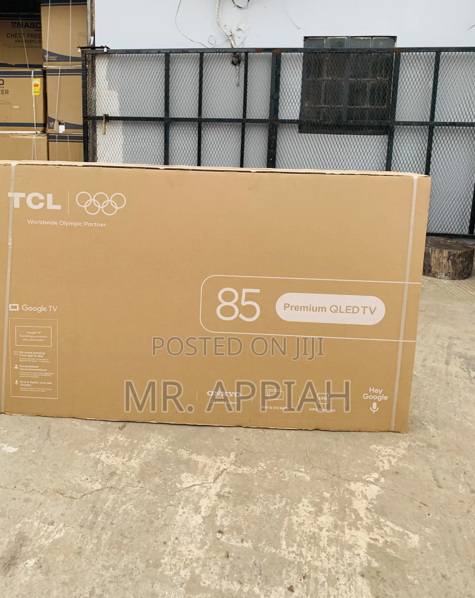 Check Out Affordable TCL 85” Uhd Smart Android TV 
