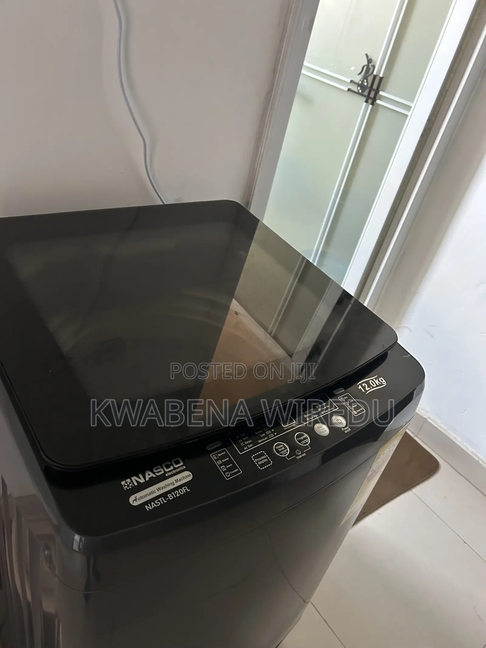 Nasco 12kg Top Load Fully Automatic Washing Machine