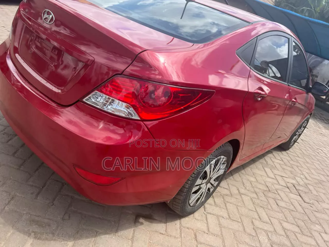 Hyundai Accent 2014 Red
