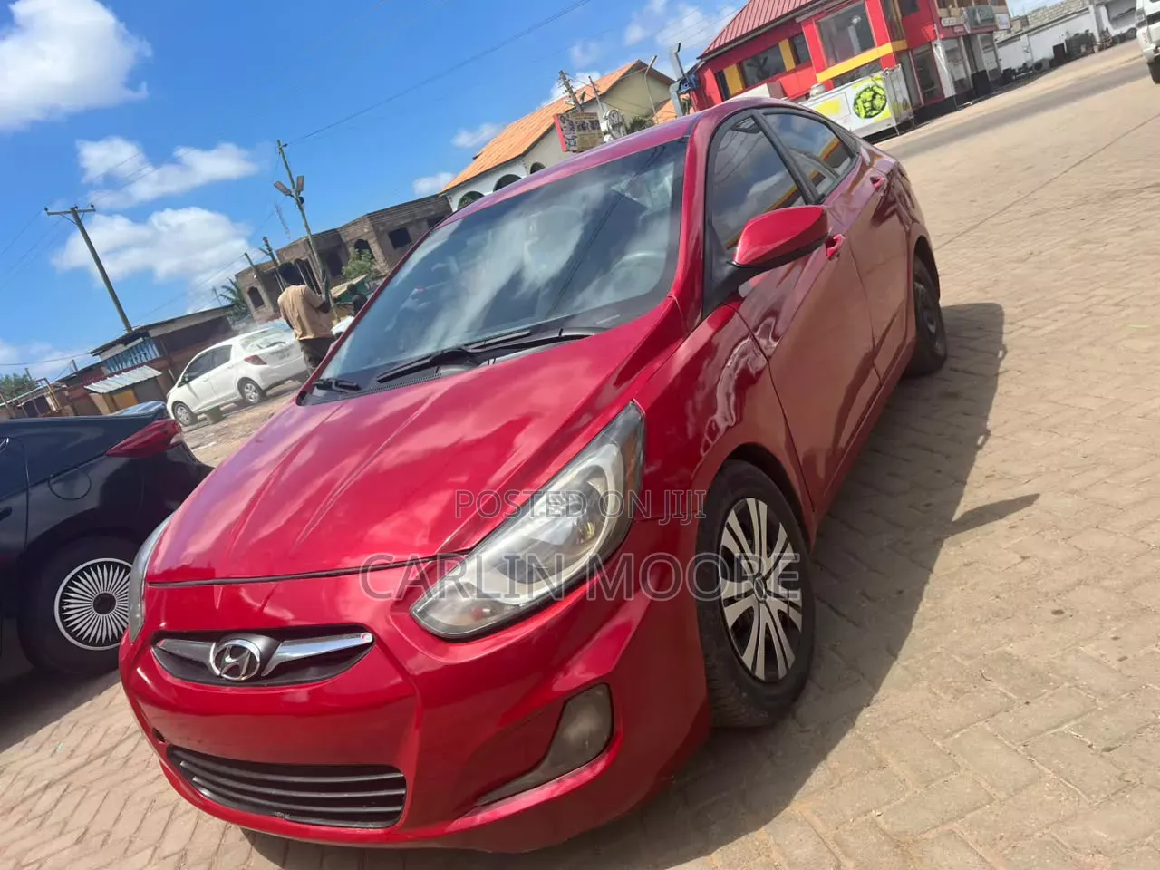 Hyundai Accent 2014 Red