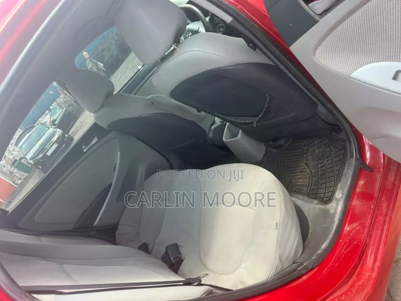 Hyundai Accent 2014 Red
