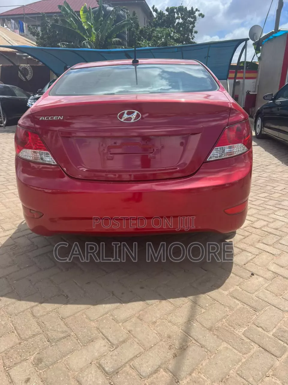 Hyundai Accent 2014 Red