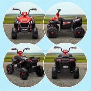 Rechargeable Kids Electric ATV Quad Bike – Red Black