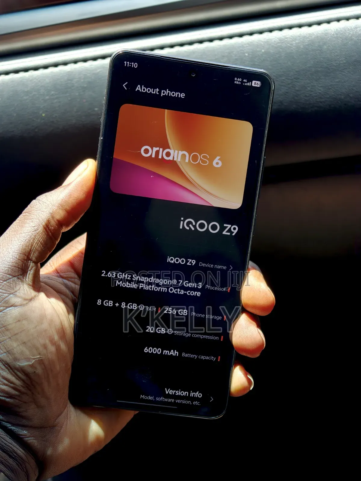 iQOO Z9 256 GB Black
