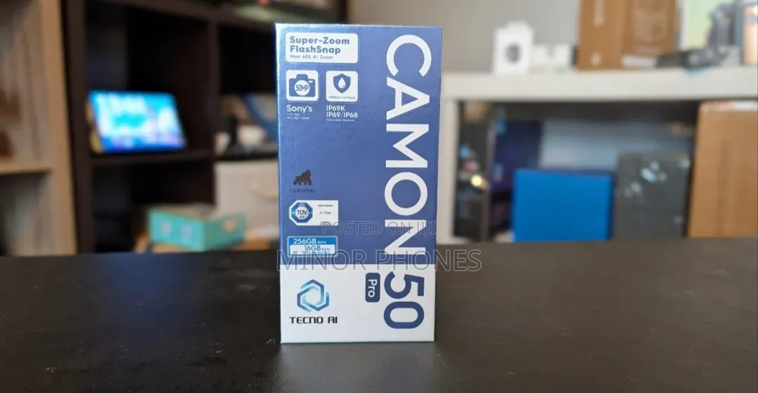 New Tecno Camon 50 Pro 256 GB Gold