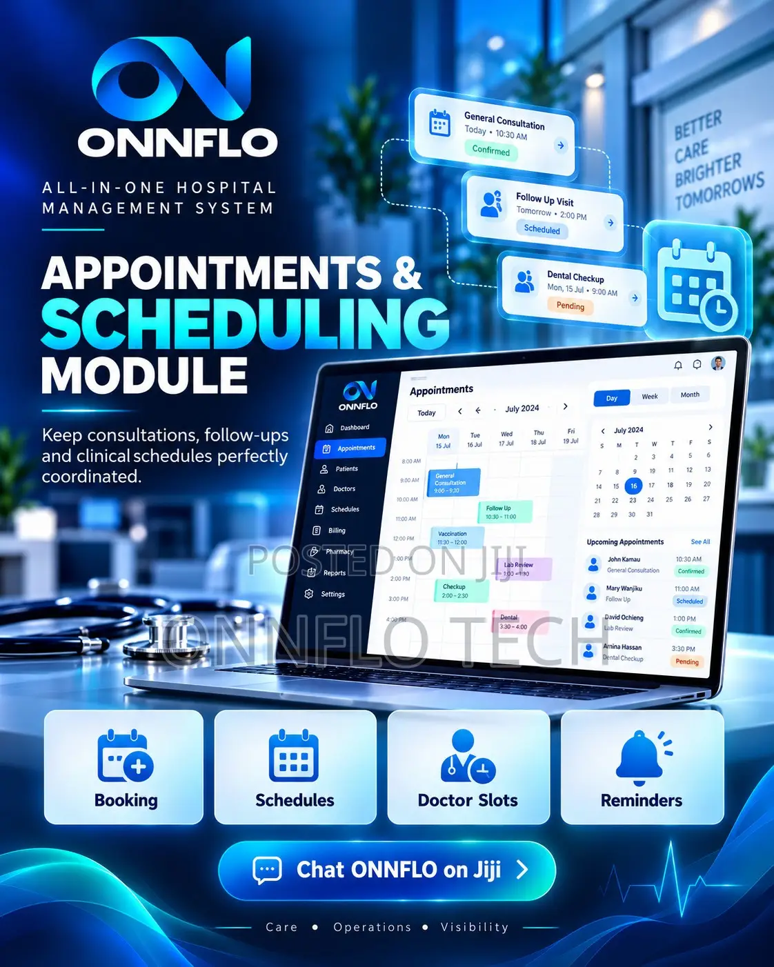 All-in-One Hospital Management System for Hospitals Clinics