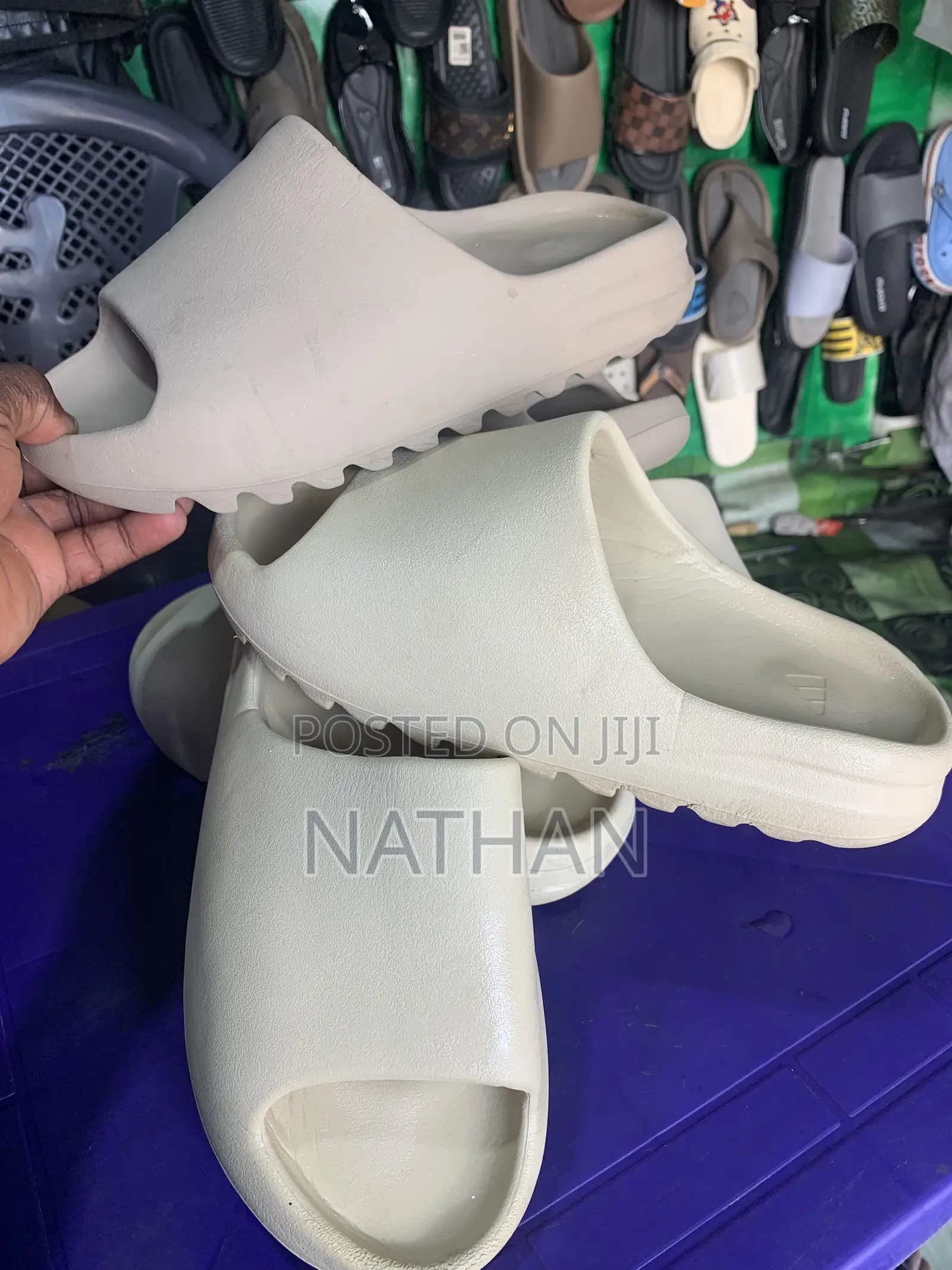 Yeezy Slide (Adidas) With Adidas Stamp