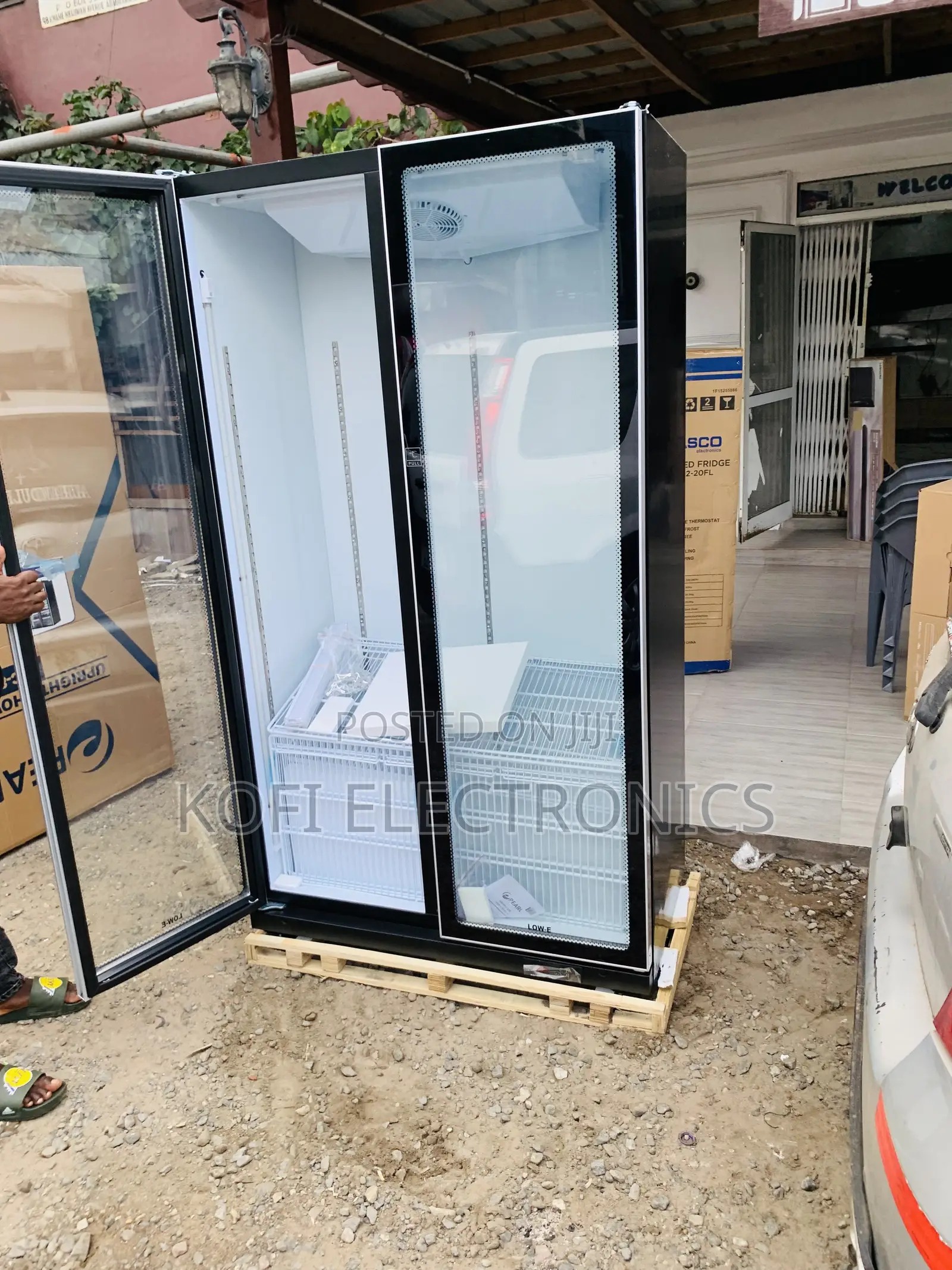 Very Large Capacity 2 in 1 Pearl Display 690L Fridge