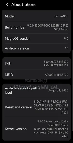 Honor X60 512 GB Black