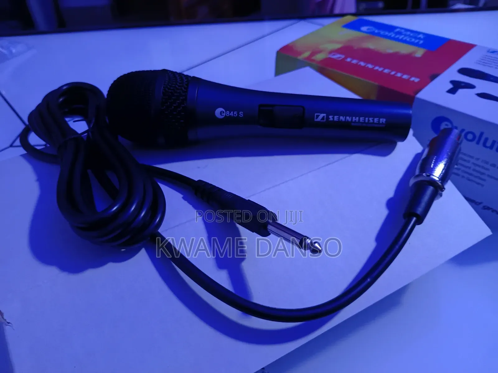 Sennheiser E845s Dynamic Super Corded Michrophone