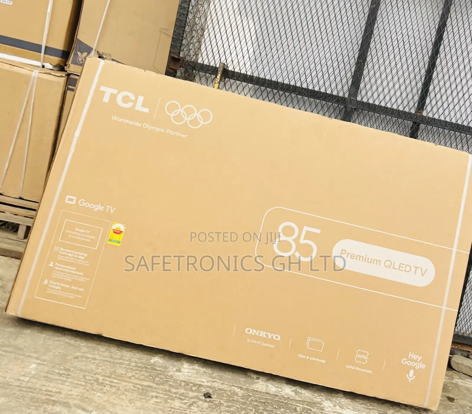 Newly Virtual ___ 85 Inch Smart TCL Uhd Android Frameless Led TV