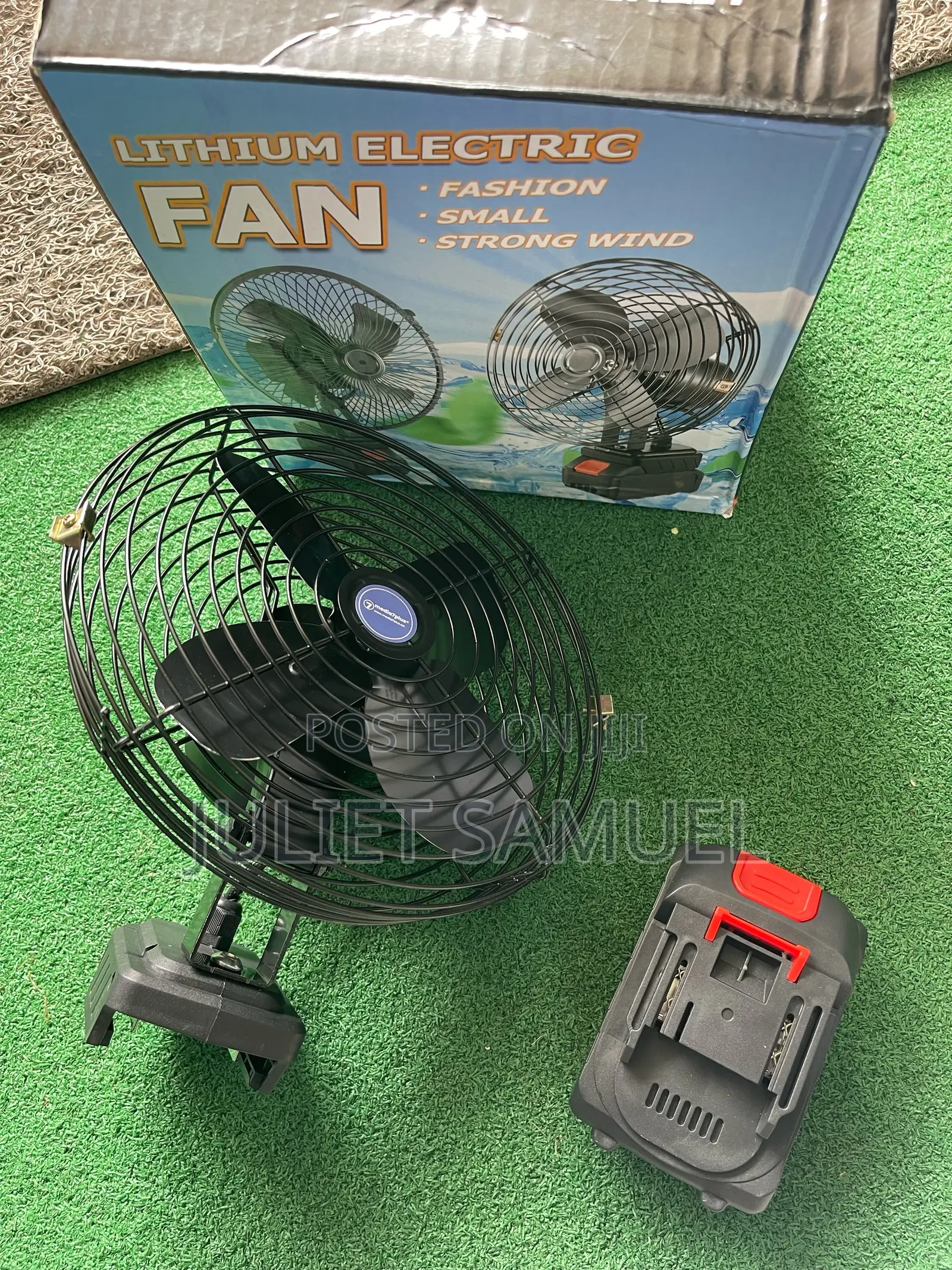 Rechargeable Fan – Powerful & Convenient