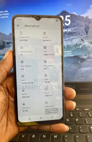 Itel A100C 128 GB Black