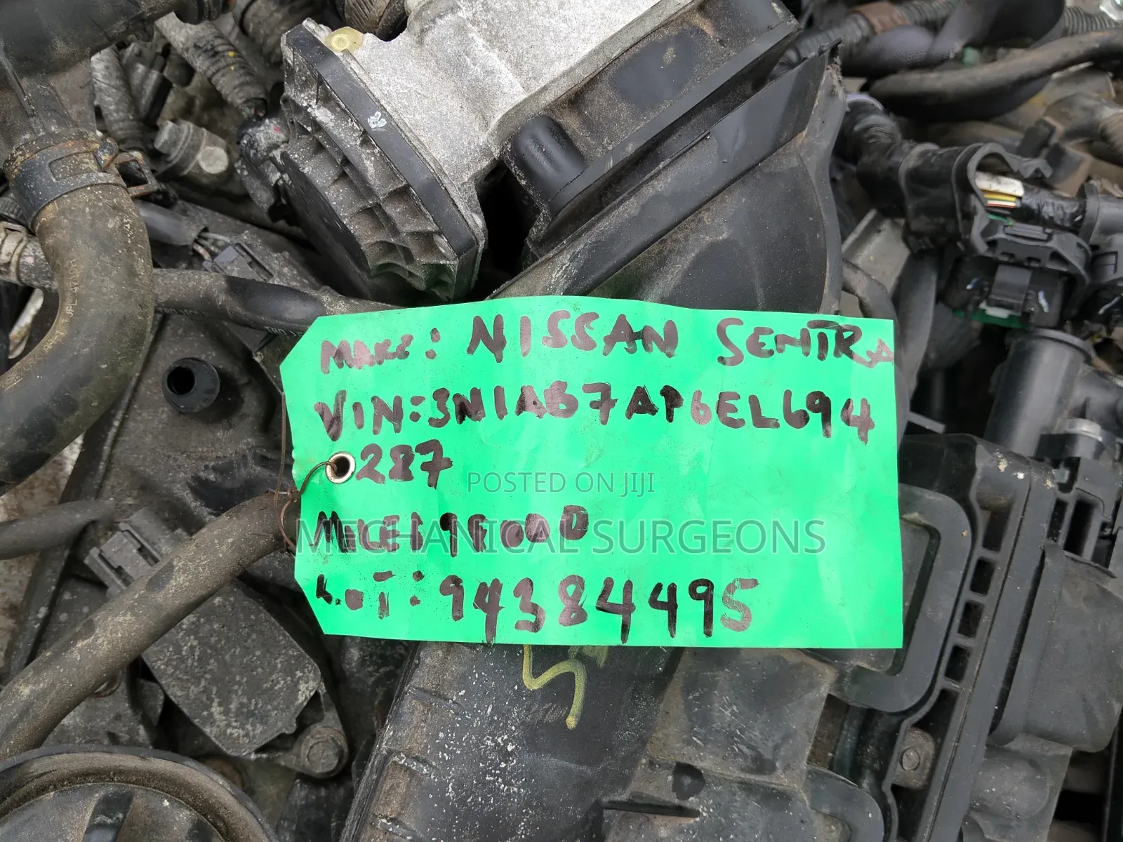 2014 Nissan Sentra 1.8L Engine With Transmission