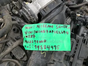 2014 Nissan Sentra 1.8L Engine With Transmission