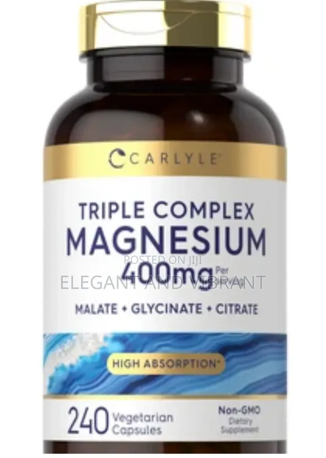 Triple Magnesium Complex 400mg | 240 Capsules