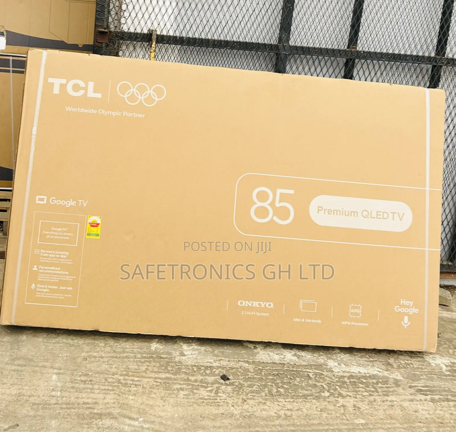 Just Approved < TCL Android Frameless Led 85 Inch Smart Uhd TV