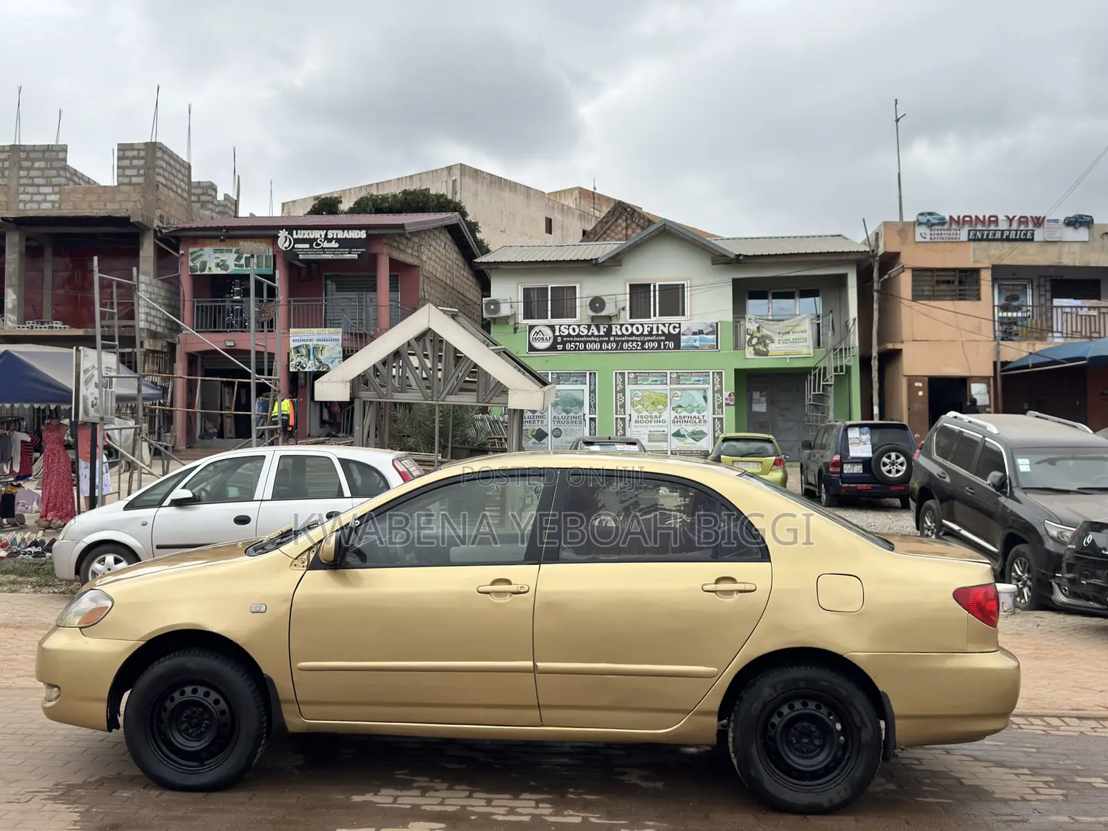 Toyota Corolla 2007 Gold