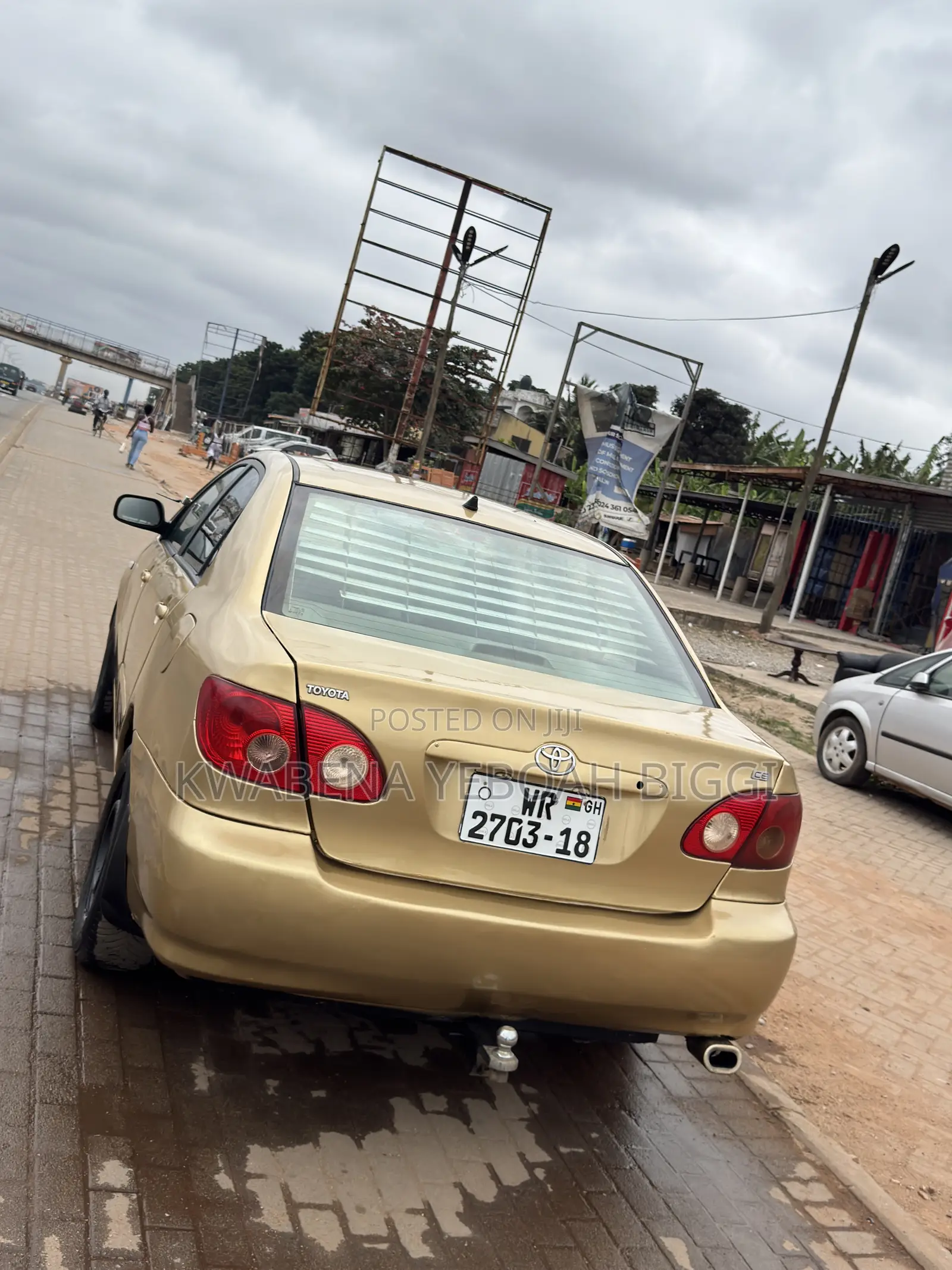 Toyota Corolla 2007 Gold