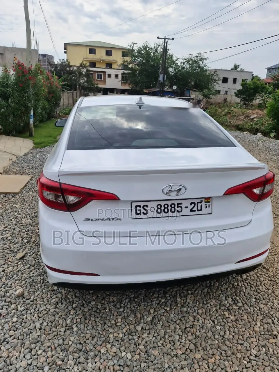 Hyundai Sonata Limited 4dr Sedan (2.4L 4cyl 6A) 2015 White