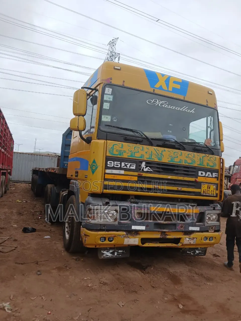 Daf 95ATI 1998 Complete Head With Flat Trailer for Sale