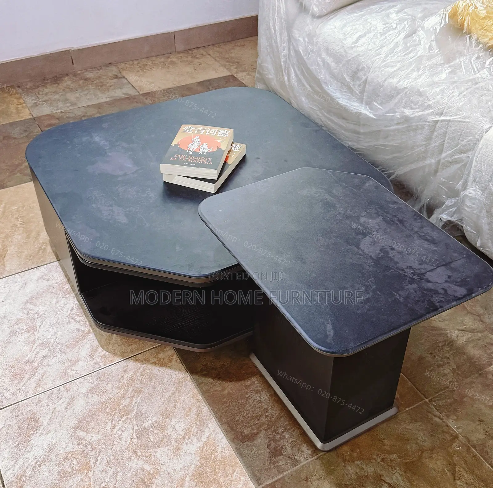 Black Coffee Table | Modern Design | Imported