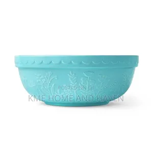 Member’s Mark 2-Piece Floral Ceramic Prep Serve Bowls – Green